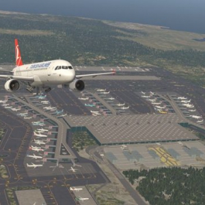 Turkish Virtual – 土耳其伊斯坦布爾新機(jī)場(chǎng) LTFM 免費(fèi)插件