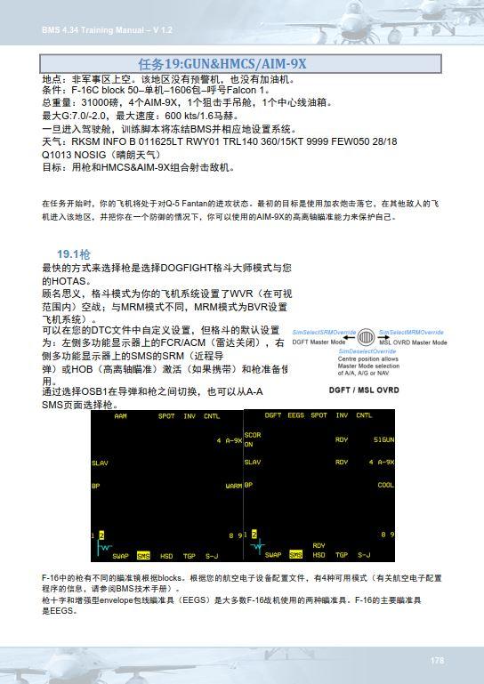 模擬飛行 BMS F-16 中文訓練手冊 18.5近距離空中保護-5154 模擬飛行 BMS F-16 中文訓練手冊 18.5近距離空中保護-5154