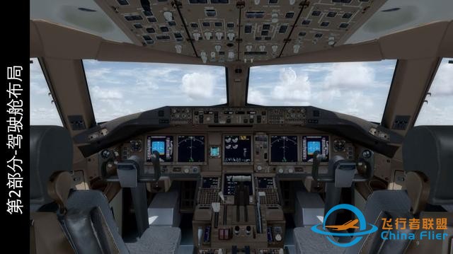 模擬飛行P3D PMDG Boeing波音777客機(jī) 中文指南 2.1駕駛艙總覽-813