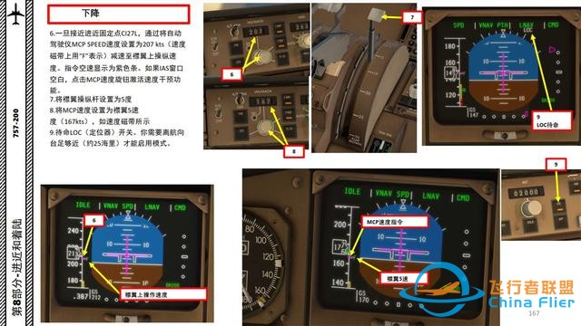 XP11 FF 波音757 中文指南 8.3下降標(biāo)準(zhǔn)程序-1286