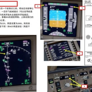 P3D PMDG 波音777客機(jī) 中文指南 8.3下降步驟