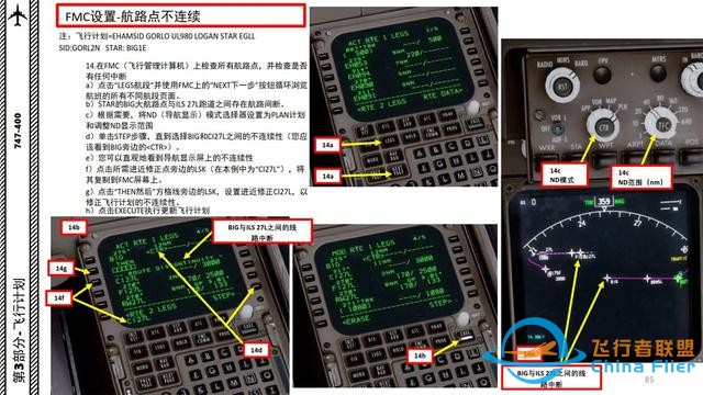 P3D PMDG 波音747客機 中文指南 3.5設(shè)置航路點輔助駕駛無壓力-2068