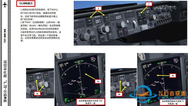 FSX 中文指南 波音737 6.2爬升也是有協(xié)議的-3035