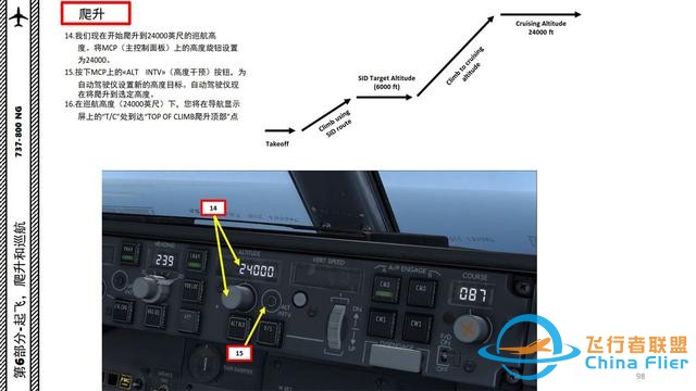 FSX 中文指南 波音737 6.2爬升也是有協(xié)議的-9754