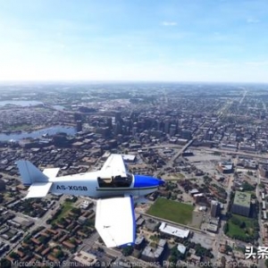 衛(wèi)星數(shù)據(jù)運算，《微軟模擬飛行2020》中可以看到擬真度十足的地貌