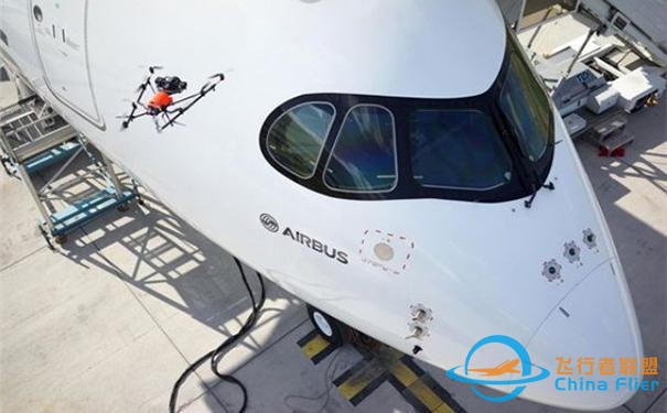 空客嘗試用無(wú)人機(jī)檢查客機(jī)-9859