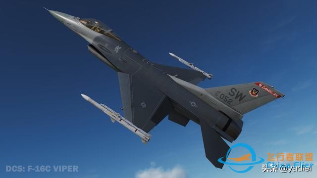 DCS World：F-16C（蝰蛇）戰(zhàn)機精美圖集-4109