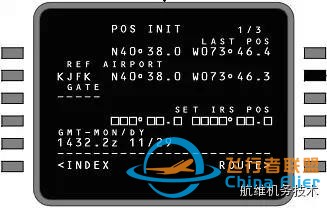 圖文詳解波音737NG飛機慣導校準的五種方法-2753 圖文詳解波音737NG飛機慣導校準的五種方法-2753