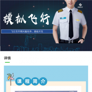 2023大廠幸福學(xué)校優(yōu)質(zhì)個性化素養(yǎng)課程【模擬飛行】