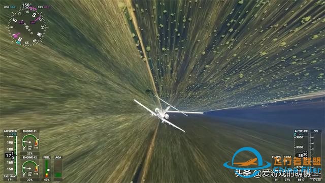 《微軟模擬飛行2020》游戲數(shù)據(jù)又出錯(cuò)了，巴西出現(xiàn)異次元天坑-8857