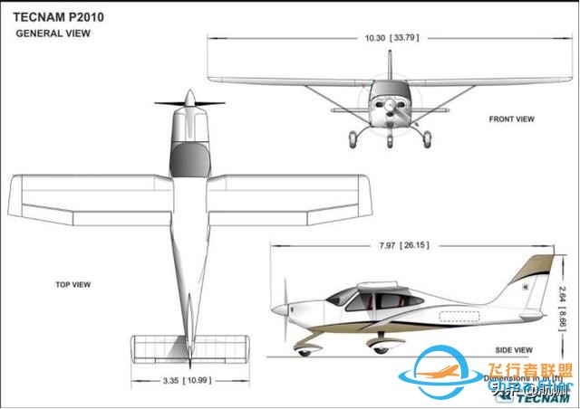 飛機(jī)評(píng)測(cè)：300萬(wàn)級(jí)別4座輕型飛機(jī)“泰克南P2010”-4409